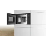 Serie|6 Встраиваемая микроволновая печь 20 л черная - миниатюра 4