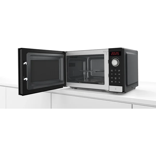 Serie|2 Настольная микроволновая печь 25 л черная со стальными стенками - изображение 3