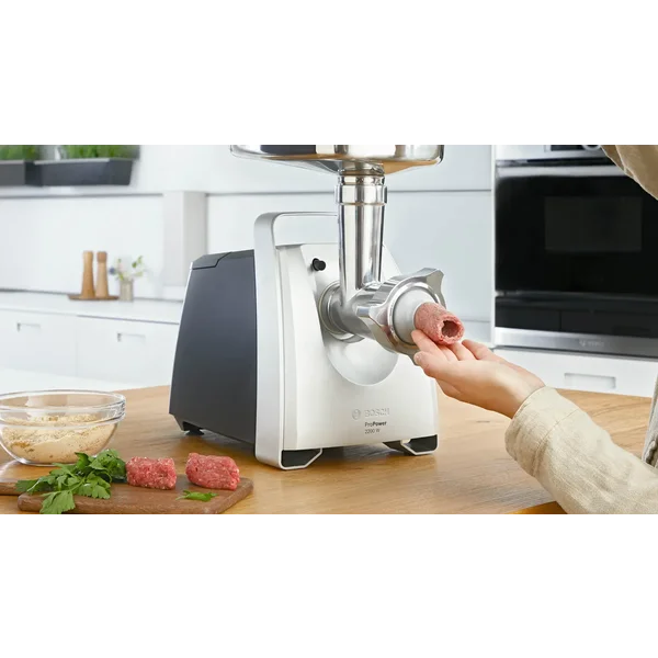 Мясорубка 2200 ватт (+овощерезка 4 вида, соковыжималка для томатов, насадки для колбас) - изображение 4
