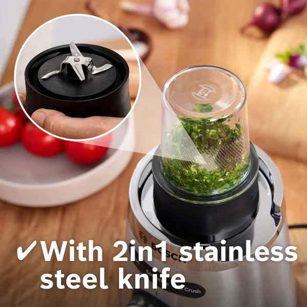 Serie|4 Стационарный блендер 1200 ватт (+мини измельчитель) черный - изображение 10