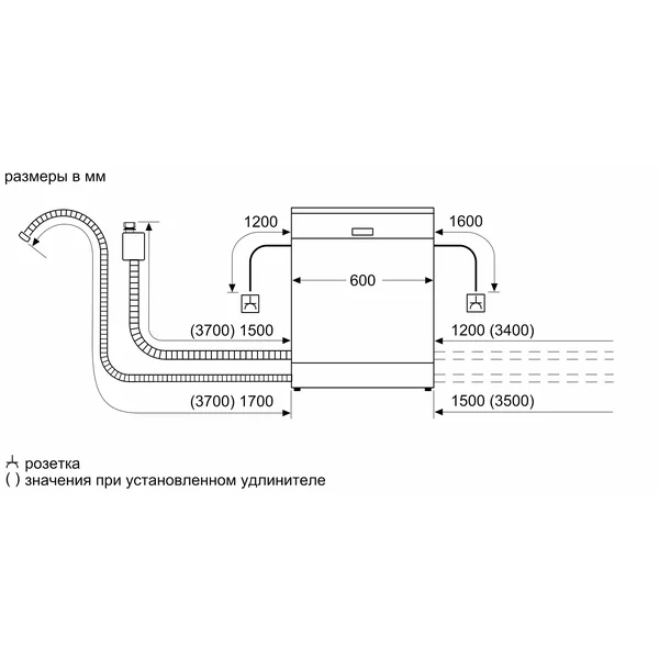 Serie|8 Встраиваемая посудомоечная машина 60 см - изображение 13