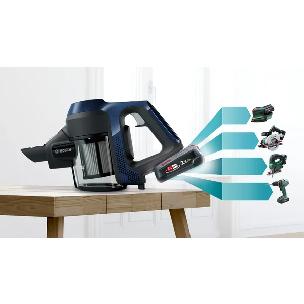 Serie|6 Аккумуляторный пылесос Unlimited Синий 2,5v - изображение 4