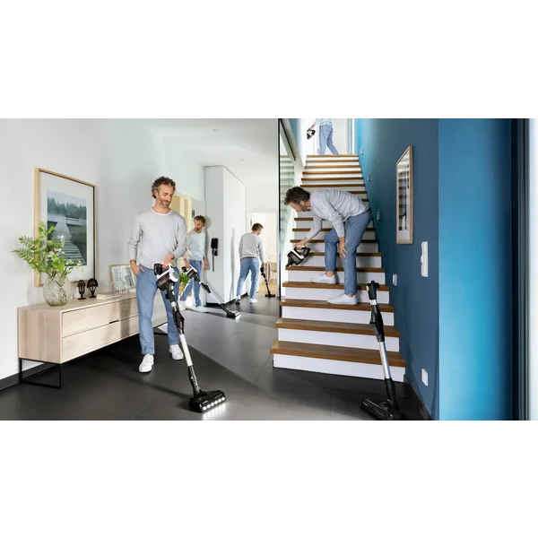 Unlimited 7 Аккумуляторный пылесос Белый 3,0v с гнущейся ручкой с одним аккумулятором - изображение 6