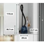 Serie|2 Пылесос с мешком компрессорный двигатель 850 ватт синий - миниатюра 15