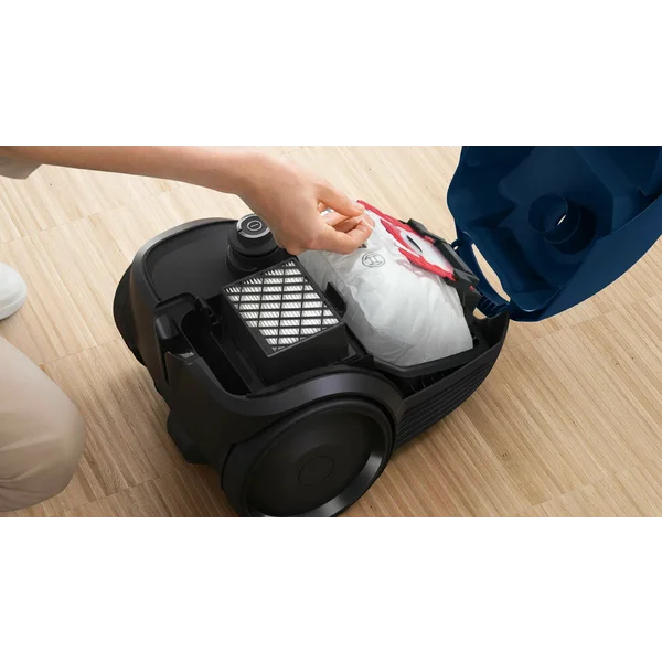 Serie|2 Пылесос с мешком компрессорный двигатель 850 ватт синий - изображение 12