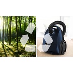 Serie|2 Пылесос с мешком компрессорный двигатель 600 ватт синий - миниатюра 6