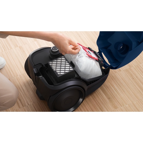 Serie|2 Пылесос с мешком компрессорный двигатель 600 ватт синий - изображение 16