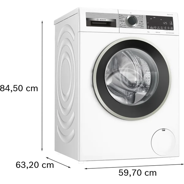 Serie|4 Стиральная машина 9 кг 1400 об/мин белая - изображение 7