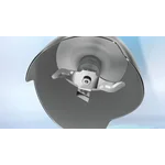 Погружной блендер 1000 ватт (+измельчитель, венчик, стакан) черный - миниатюра 5