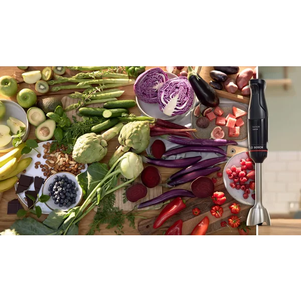 Погружной блендер 1000 ватт (+измельчитель, венчик, стакан) черный - изображение 9