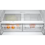 Serie|4 Отдельностоящий холодильник с нижними морозильными камерами 4-дверный 183*90,5*73 см стальной - миниатюра 5