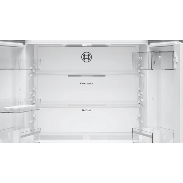 Serie|4 Отдельностоящий холодильник с нижними морозильными камерами 4-дверный 183*90,5*73 см стальной - изображение 4