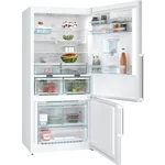 Serie|6 Отдельностоящий холодильник с нижней морозильной камерой с диспенсером 186*86*80 см белый - миниатюра 2