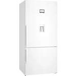 Serie|6 Отдельностоящий холодильник с нижней морозильной камерой с диспенсером 186*86*80 см белый - миниатюра 1