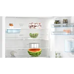 Serie|6 Отдельностоящий холодильник с нижней морозильной камерой с диспенсером 186*86*80 см белый - миниатюра 4