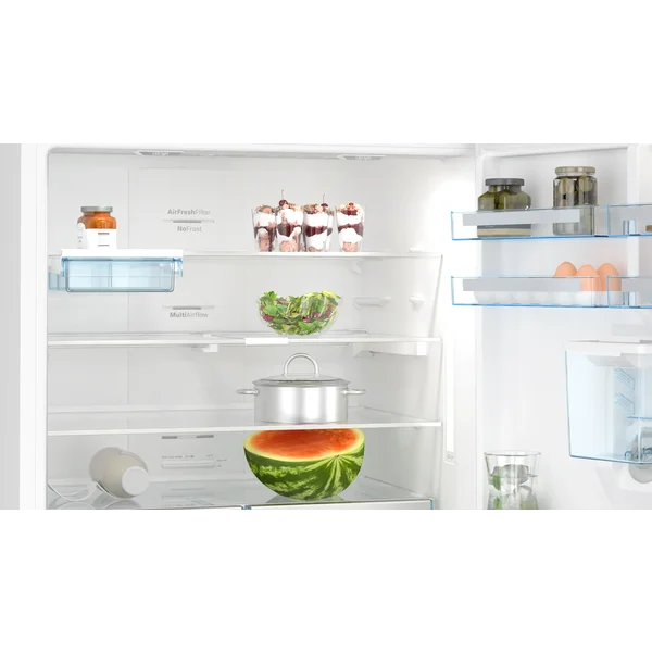 Serie|6 Отдельностоящий холодильник с нижней морозильной камерой с диспенсером 186*86*80 см белый - изображение 4