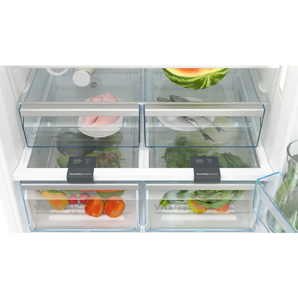 Serie|6 Отдельностоящий холодильник с нижней морозильной камерой с диспенсером 186*86*80 см белый - изображение 5