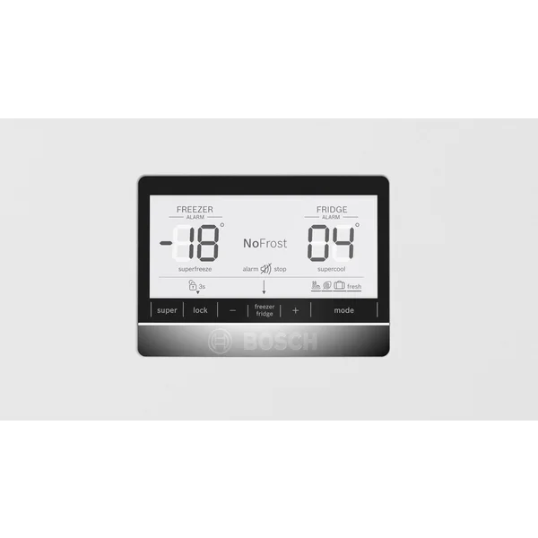 Serie|6 Отдельностоящий холодильник с нижней морозильной камерой с диспенсером 186*86*80 см белый - изображение 3