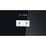 Serie|6 Отдельностоящий холодильник с нижней морозильной камерой 203*70*67 см черное стекло - миниатюра 3