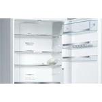 Serie|6 Отдельностоящий холодильник с нижней морозильной камерой 203*70*67 см черное стекло - миниатюра 4