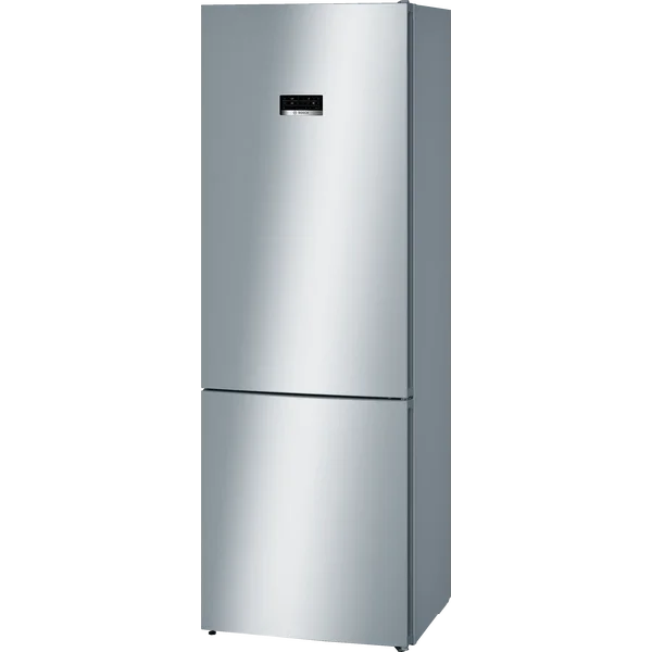 Serie|4 Отдельностоящий холодильник с нижней морозильной камерой 203*70*67 см серебристый