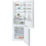 Serie|4 Отдельностоящий холодильник с нижней морозильной камерой 203*70*67 см белый - миниатюра 2