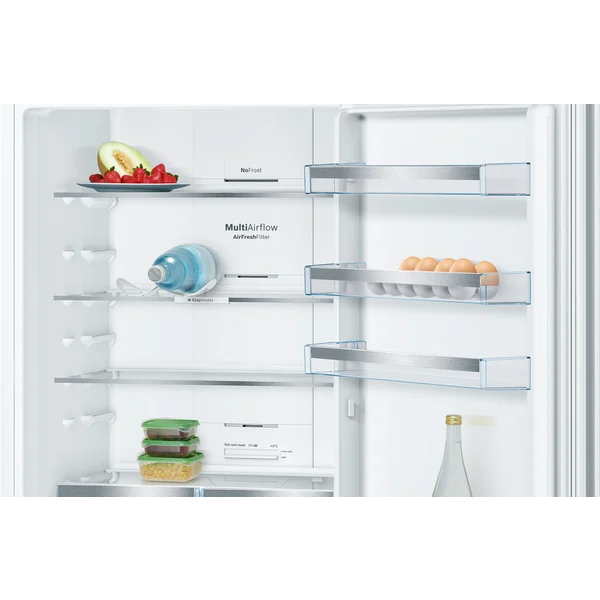 Serie|4 Отдельностоящий холодильник с нижней морозильной камерой 203*70*67 см белый - изображение 4