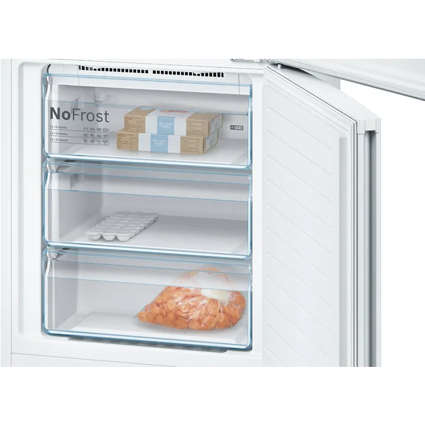 Serie|4 Отдельностоящий холодильник с нижней морозильной камерой 203*70*67 см белый - изображение 5