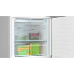 Serie|6 Отдельностоящий холодильник с нижней морозильной камерой 193*70*80 см белое стекло - миниатюра 6