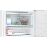 Serie|6 Отдельностоящий холодильник с нижней морозильной камерой 186*86*80 см белый - миниатюра 6