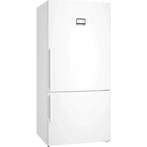 Serie|6 Отдельностоящий холодильник с нижней морозильной камерой 186*86*80 см белый