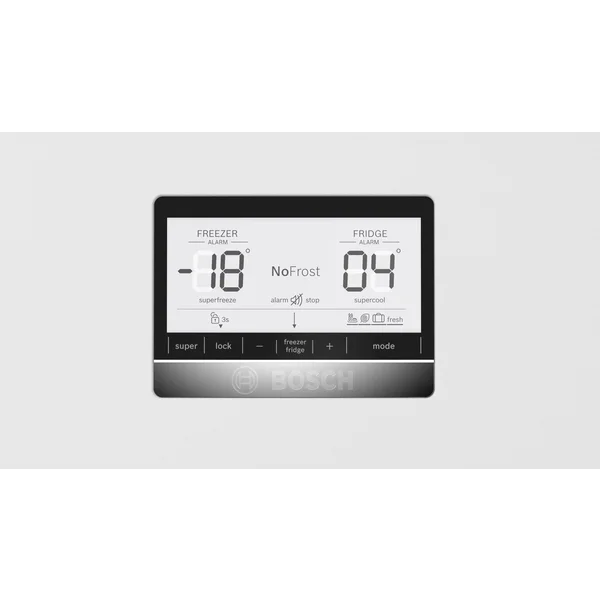 Serie|6 Отдельностоящий холодильник с нижней морозильной камерой 186*86*80 см белый - изображение 3