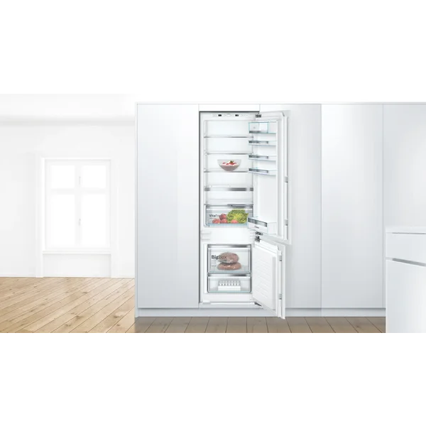 Serie|6 Встраиваемый холодильник с нижней морозильной камерой 177.2*55.8*54.5 см - изображение 6