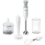 Погружной блендер 600 ватт (+насадка для пюре, измельчитель, венчик, стакан) - миниатюра 1