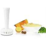 Погружной блендер 600 ватт (+насадка для пюре, измельчитель, венчик, стакан) - миниатюра 2