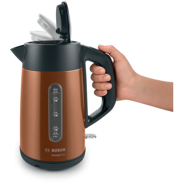 Чайник электрический медного цвета - изображение 5