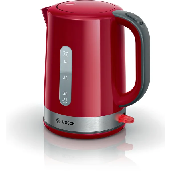 Чайник электрический красный пластик