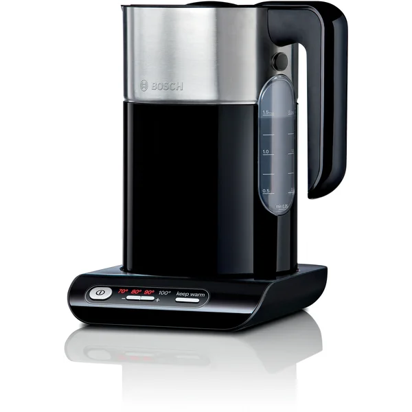 Чайник электрический с поддержанием температуры черный