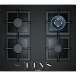 Serie|6 Газовая варочная поверхность 60 см с wok конфоркой черная - миниатюра 1