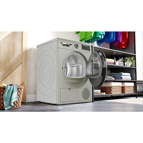 Serie|4 Сушильная машина с тепловым насосом 9 кг серебристая - изображение 4