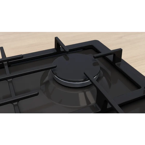 Serie|2 Газовая варочная панель 60 см черная эмаль c чугунными решетками - изображение 5