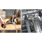 Погружной блендер 1000 ватт (+насадка для измельчения льда, измельчитель, венчик, стакан) - миниатюра 9