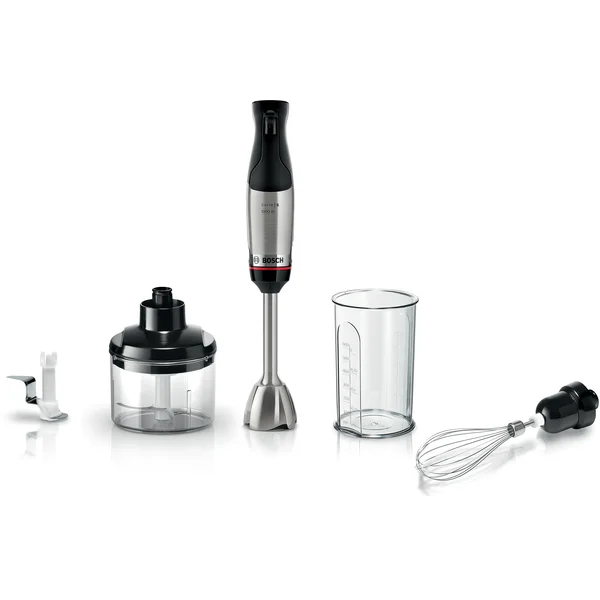 Погружной блендер 1000 ватт (+насадка для измельчения льда, измельчитель, венчик, стакан)