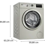 Serie|4 Стиральная машина 8 кг 1200 об/мин серебристая - миниатюра 9