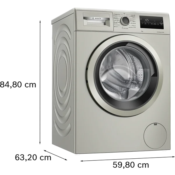 Serie|4 Стиральная машина 8 кг 1200 об/мин серебристая - изображение 9