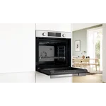 Serie|4 Духовой шкаф с функцией добавленного пара белый - миниатюра 5