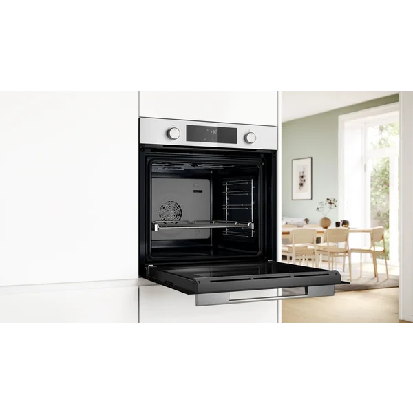 Serie|4 Духовой шкаф с функцией добавленного пара белый - изображение 5