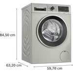 Serie|4 Стиральная машина 9 кг 1400 об/мин серебристая - миниатюра 8