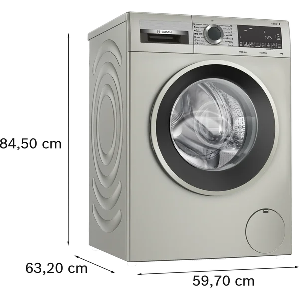 Serie|4 Стиральная машина 9 кг 1400 об/мин серебристая - изображение 8