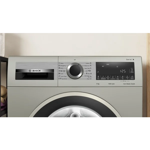 Serie|4 Стиральная машина 9 кг 1400 об/мин серебристая